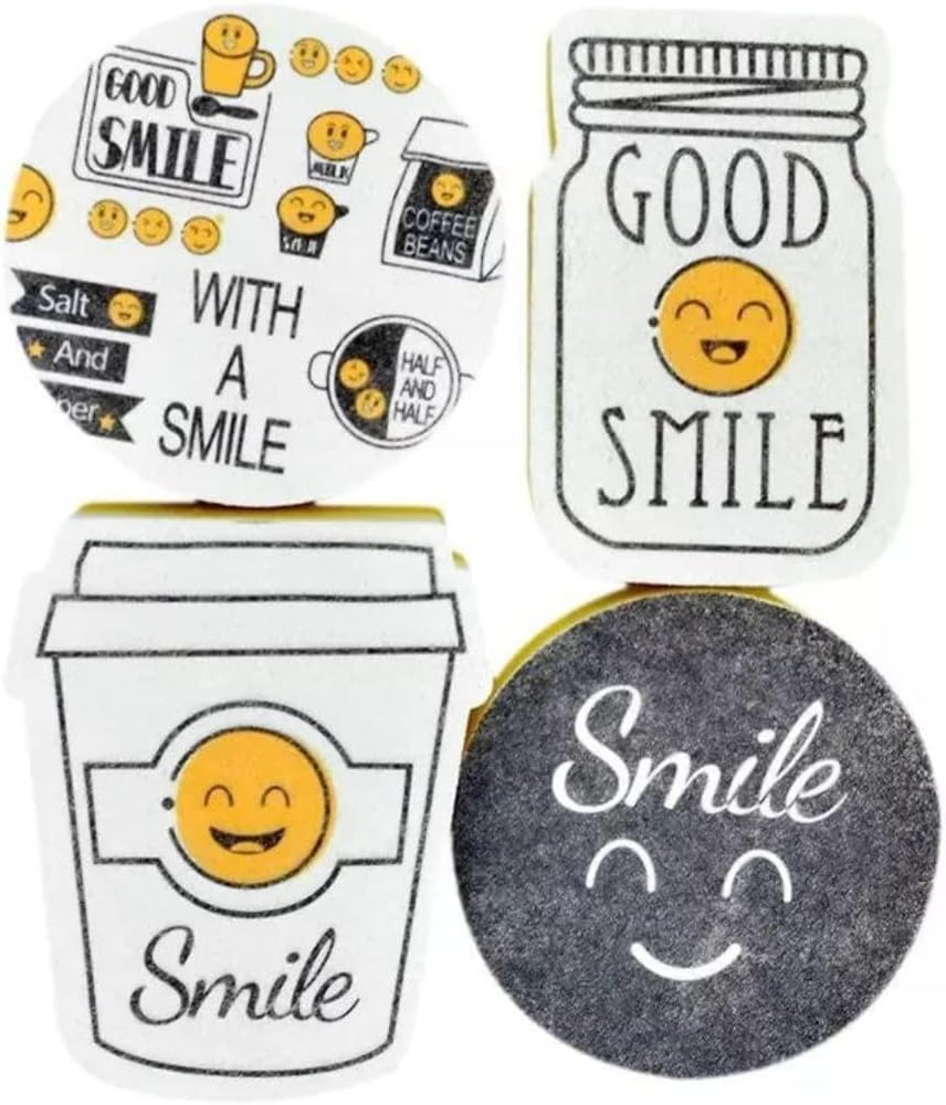 Smile Sponge For All Purpose Set of 4 Pieces