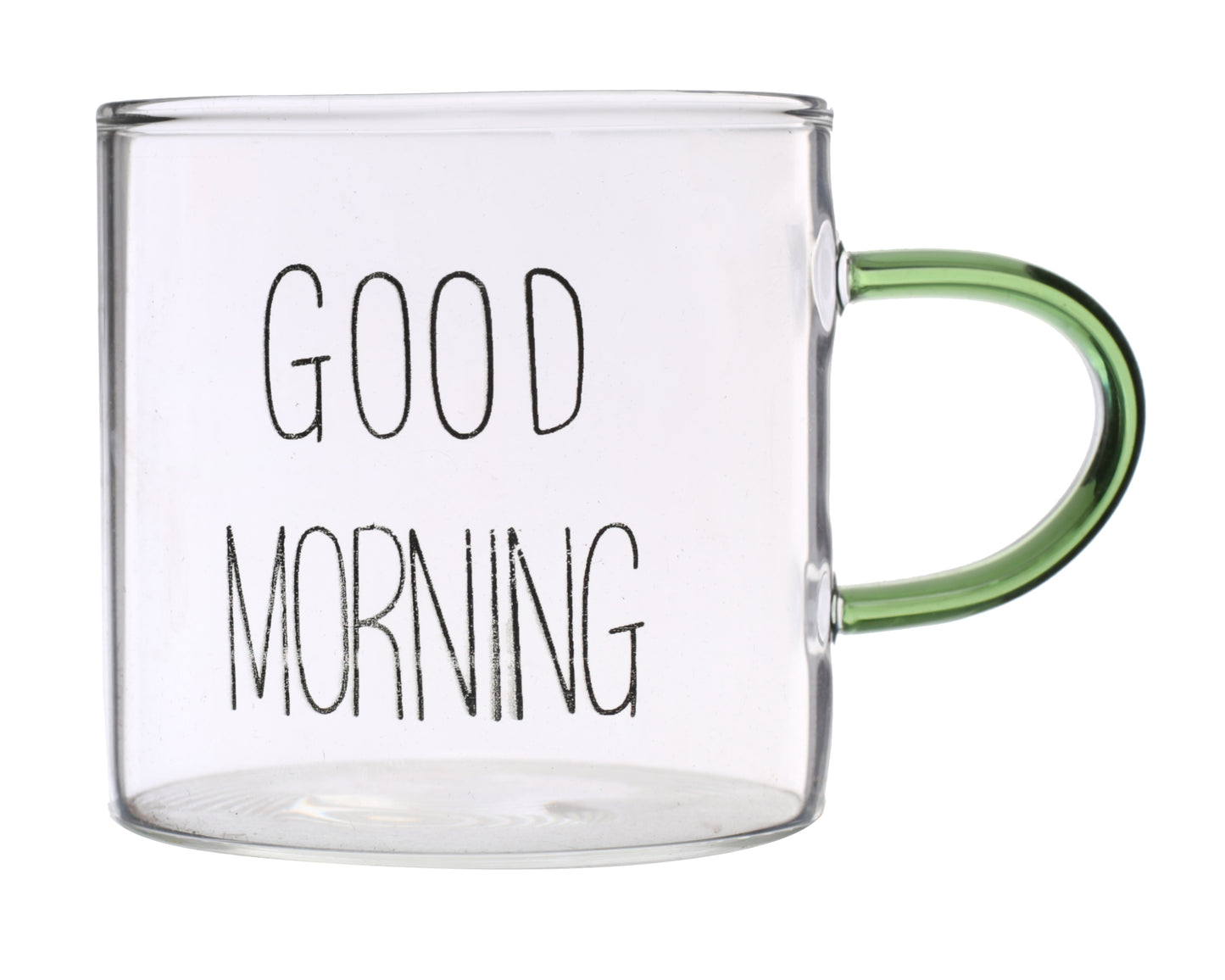 Good Morning Coffee Glass Set of 6 Pieces