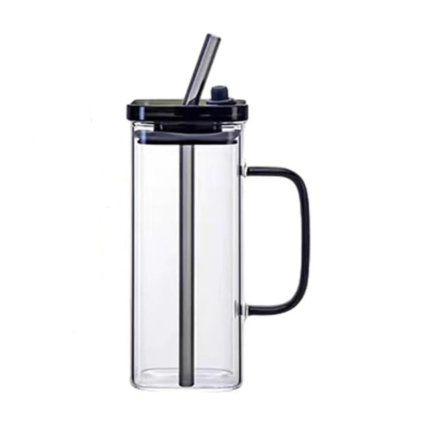 On The Go Square Acrylic Cup with Straw