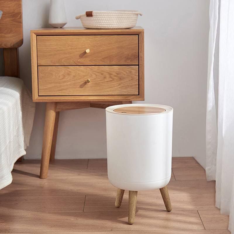 Touch Waste Bin with Legs 7 Litres