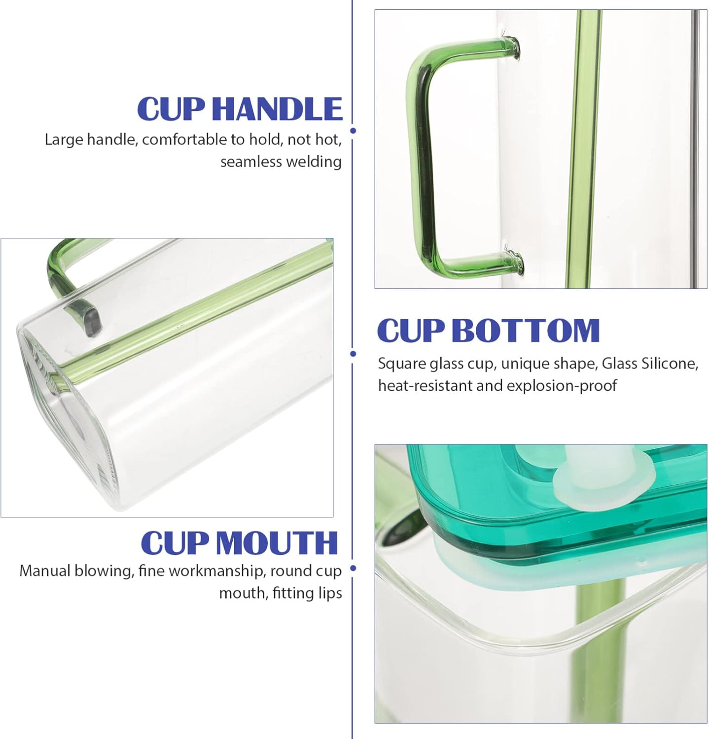 On The Go Square Acrylic Cup with Straw