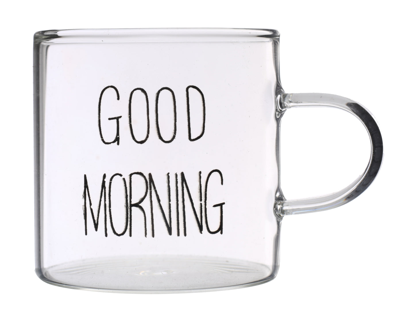 Good Morning Coffee Glass Set of 6 Pieces